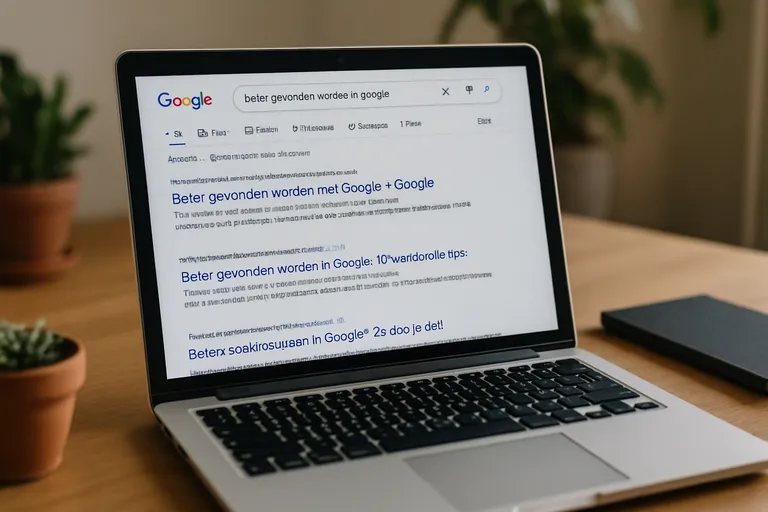 Beter gevonden worden in Google: slimme SEO en content voor meer zichtbaarheid